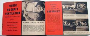 1933 Chevrolet Six Coach Coupe Sedan Roadster Cabriolet Sales Brochure Original