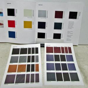 1996 Porsche  911 Carrera 4 4S Turbo Color Chart Brochure Portfolio