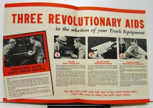 1935 REO Sales Brochure Guarantees Truck Performance