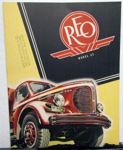 1940 REO Speed Wagon Model 23 Sales Brochure with Specifications