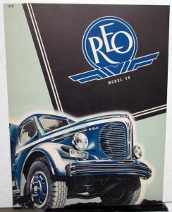 1940 REO Speed Wagon Model 20 Sales Brochure and Specifications