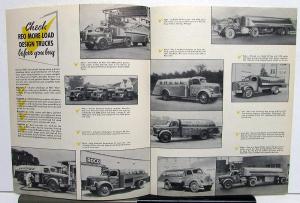 1948 REO Truck Models 25 21 20 22 19 23 Sales Brochure Oil and Gasoline Industry