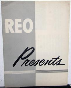 1949 REO Truck Speed Wagon Express Model 19 Sales Folder