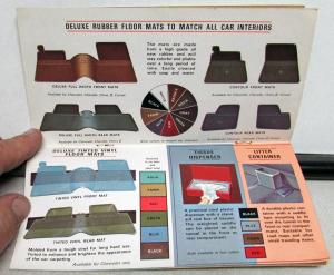 1965 Chevrolet Chevelle II Corvair Custom Feature Accessories Sales Brochure
