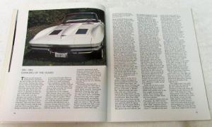 1953 1955 1965 1985 Corvette Consumer Guide History Book Features Photos Chevy