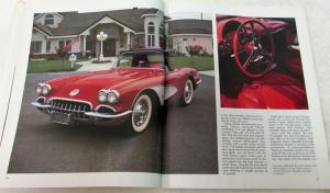 1953 1967 1978 1988 Corvette Consumer Guide Portfolio History Book 35th Anniv GM