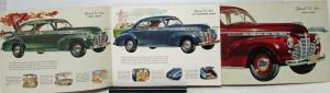 1941 Chevrolet Master Deluxe & Special Deluxe Color Sales Brochure Original