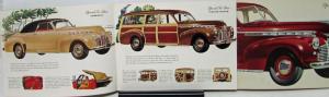 1941 Chevrolet Master Deluxe & Special Deluxe Color Sales Brochure Original