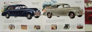 1941 Chevrolet Master Deluxe & Special Deluxe Color Sales Brochure Original