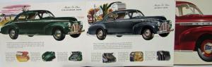 1941 Chevrolet Master Deluxe & Special Deluxe Color Sales Brochure Original
