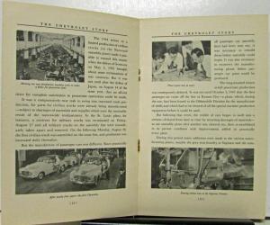 1952 Chevrolet Story From 1912 To 1952 Promotional Sales Brochure Original