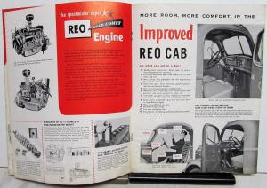 1953 REO Truck Model 50 Sales Brochure With Brief Specification