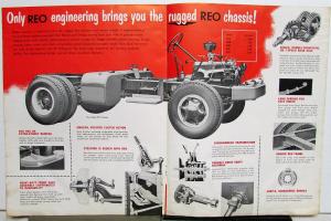 1953 REO Truck Model 50 Sales Brochure With Brief Specification