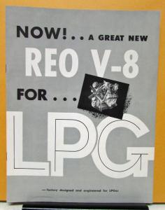 1950 1951 1952 1953 1954 1955 1956 1957 1958 REO Truck V8 LP Gas Engine