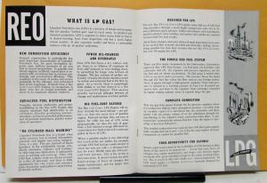 1950 1951 1952 1953 1954 1955 1956 1957 1958 REO Truck V8 LP Gas Engine