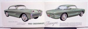 1956 Chevrolet Biscayne Concept Car Sales Folder Original