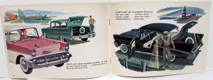 1957 Chevrolet Accessories Brochure Belair Two Ten One Fifty Nomad Handyman