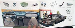 1960 Chevrolet Corvair Custom Features Sales Brochure Original Color