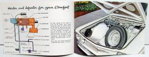 1960 Chevrolet Corvair Custom Features Sales Brochure Original Color