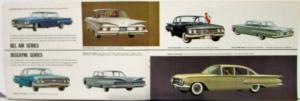 1960 Chevrolet Impala Belair Biscayne Wagons Corvair Corvette Sales Brochure Sm