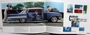 1960 Chevrolet Impala Bel Air Biscayne Wagons Corvair Corvette Sales Brochure