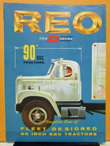 1961 REO Truck Models D 303 D 403 D 503 D 603 D 703 D 633 D 733 Sales Brochure