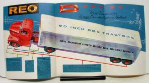 1961 REO Truck Models D-303 D-403 D-503 D-603 D-703 D-633 D-733 Sales Brochure