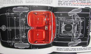 1961 Chevrolet Corvette Color Sales Folder Brochure With Specifications Original