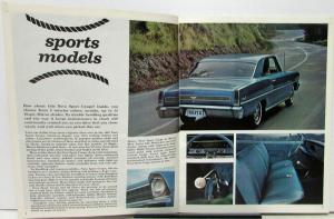 1967 Chevrolet Chevy II & Sport & Nova & Sedan & Wagon Sales Brochure Original