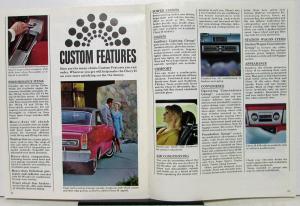 1967 Chevrolet Chevy II & Sport & Nova & Sedan & Wagon Sales Brochure Original