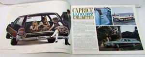 1967 Chevy Chevrolet Chevelle Chevy II Family Fun Wagons Sales Brochure Original
