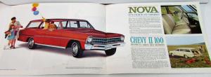 1967 Chevy Chevrolet Chevelle Chevy II Family Fun Wagons Sales Brochure Original