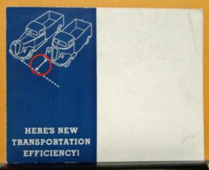 1936 Studebaker Truck Mailer New Transportation Efficiency