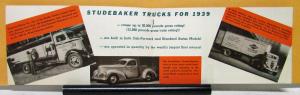 1939 Studebaker Truck Sales Brochure Serve Operators From Coast to Coast