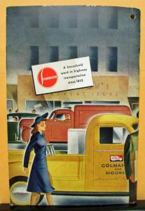 1944 Studebaker Truck Wartime Information For The Delivery Operator