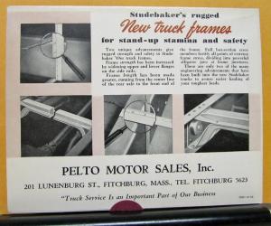1949 Studebaker Mailer How About More Mileage Insurance
