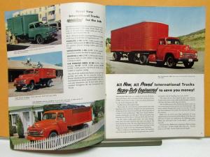 1950 International IHC Truck Canadian Model L 180 181 182 184 Brochure Specs