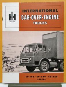 1953 International IHC Truck Models CO 190 200 220 Brochure & Specifications