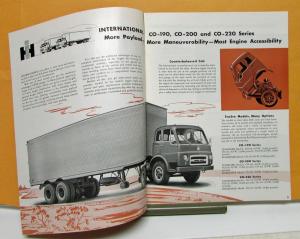 1953 International IHC Truck Models CO 190 200 220 Brochure & Specifications