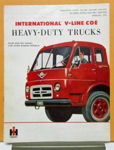 1956 International COE Model VCO 190 200 220 VCOF 190 200 Sales Brochure