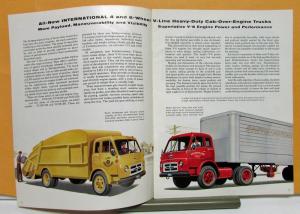 1956 International COE Model VCO 190 200 220 VCOF 190 200 Sales Brochure