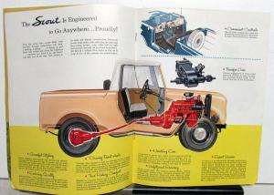 1961 International Harvester Truck Model Scout Sales Brochure