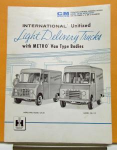1961 International Harvester Truck Model CM 80 110 Sales Brochure