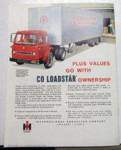 1964 International IHC Truck Loadstar Model CO 1600 1700 1800 Sales Brochure