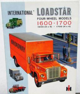 1965 International Harvester Truck Loadstar Model 1600 1700 Sales Brochure