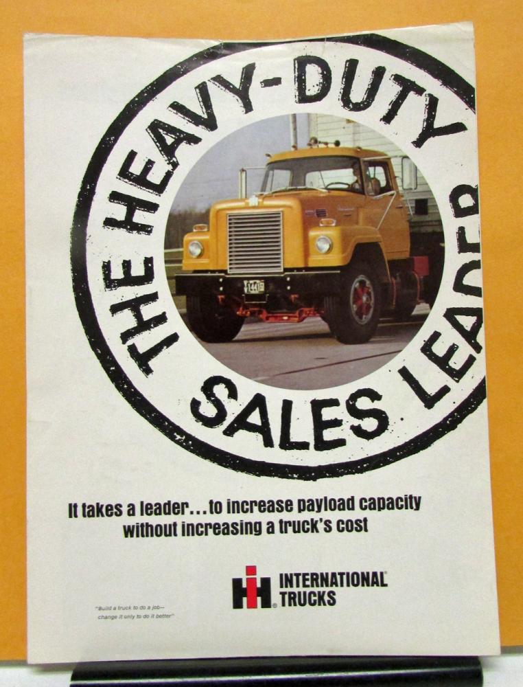 1962 1963 1964 1965 1966 International IHC Truck Model 1900 2000 Sales Brochure