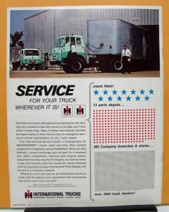 1970 International Harvester Truck Model CO VCO DCO Sales Brochure