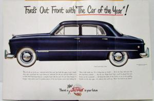 1949 Ford Car Custom Sedan Fordor Tudor Convertible Coupe Wagon Sales Folder