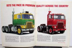 1972 International Harvester Transtar Truck Model C O 4070A Sales Brochure