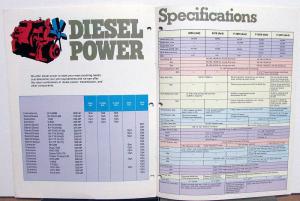 1973 International IHC Paystar Truck 5050 5070 Sales Brochure & Specifications